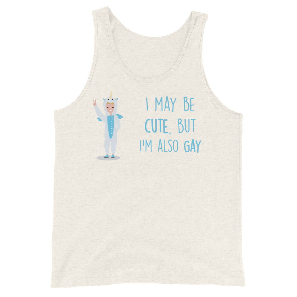 Cute But Gay Unisex Tank Top