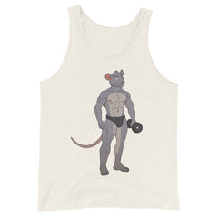 Gay Gym Rat Unisex Tank Top