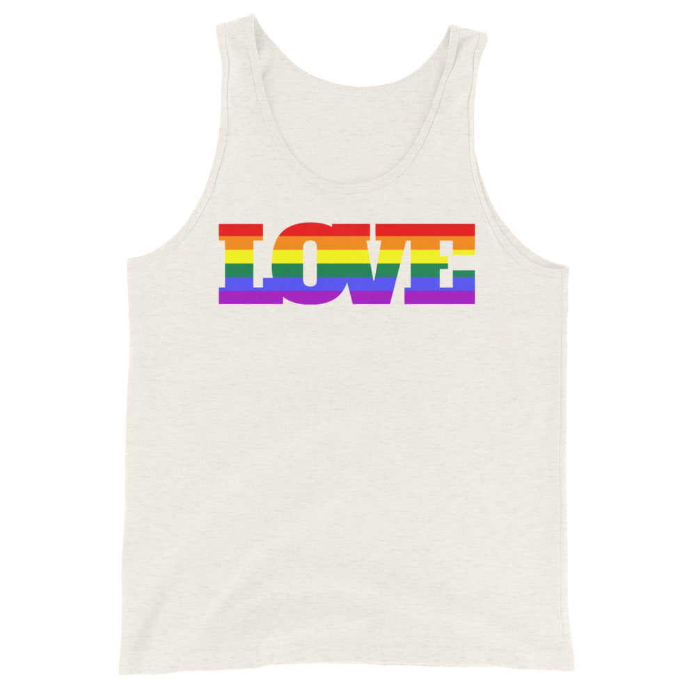 Gay Love Unisex Tank Top