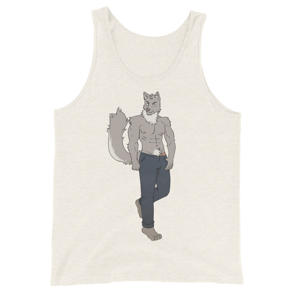 Gay Wolf Unisex Tank Top