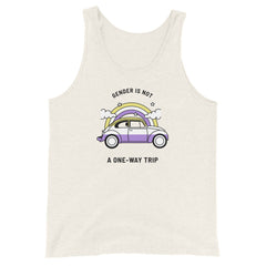 Gender Is Not A One-way Trip Unisex Tank Top