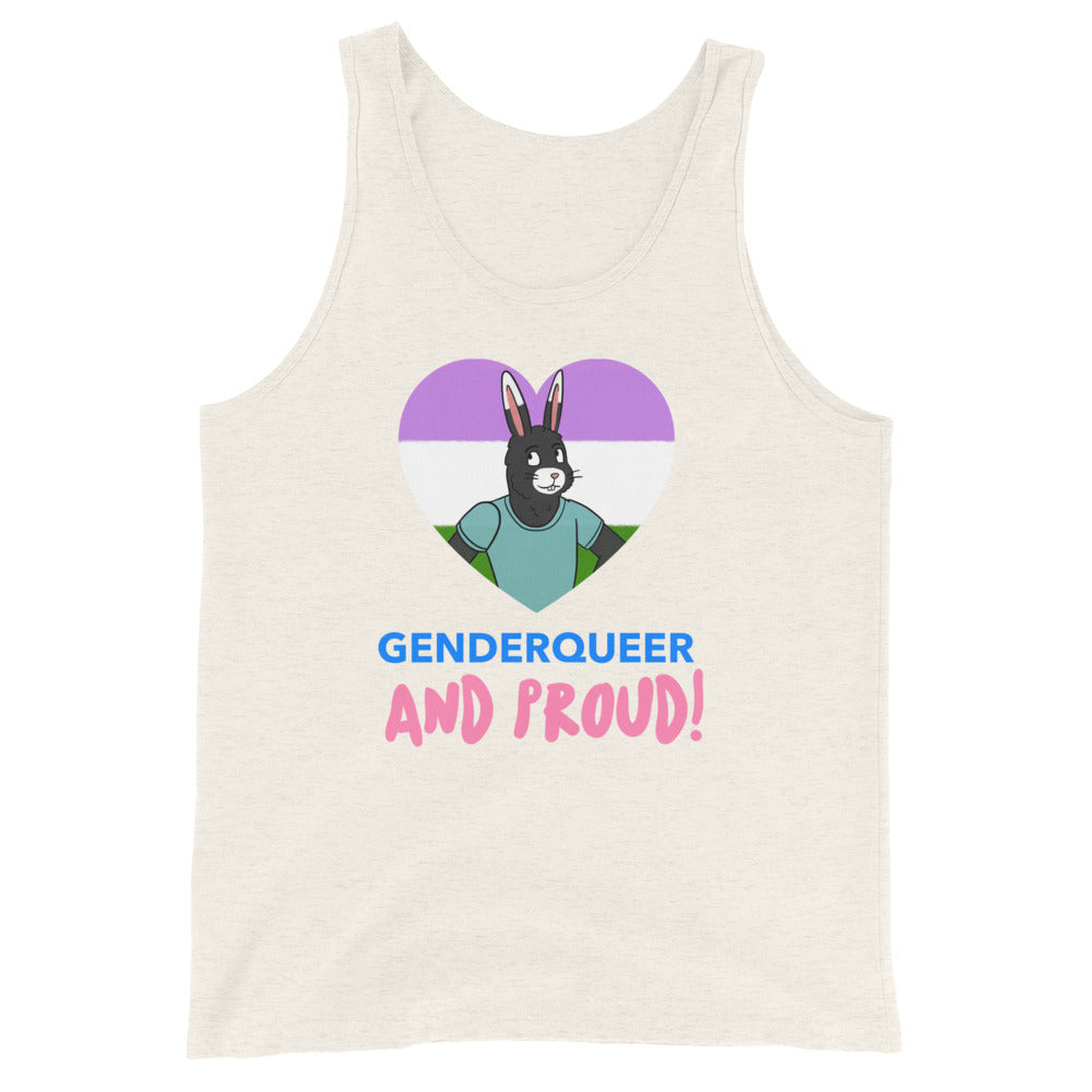 Genderqueer And Proud Unisex Tank Top