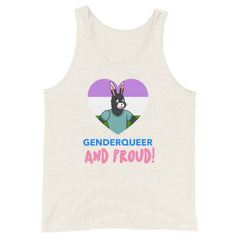 Genderqueer And Proud Unisex Tank Top
