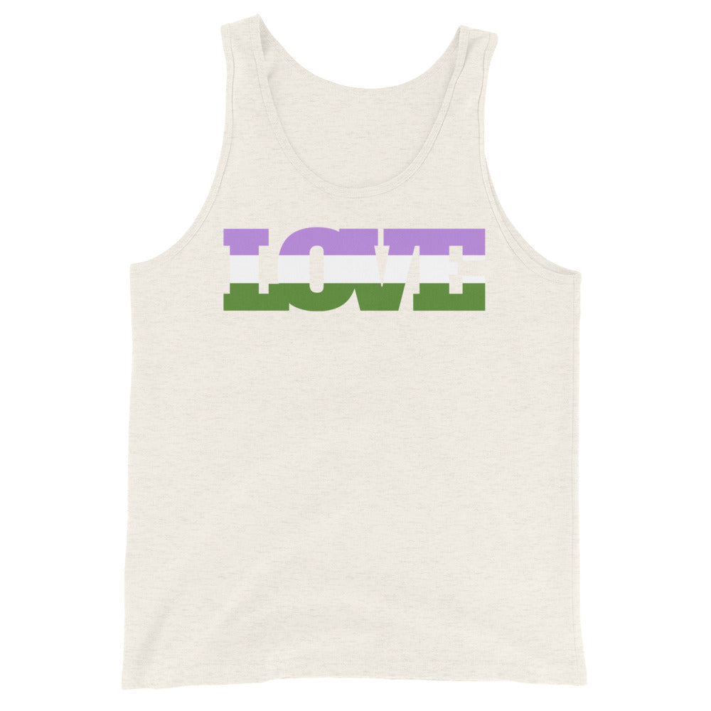 Genderqueer Love Unisex Tank Top