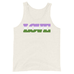 Genderqueer Love Unisex Tank Top