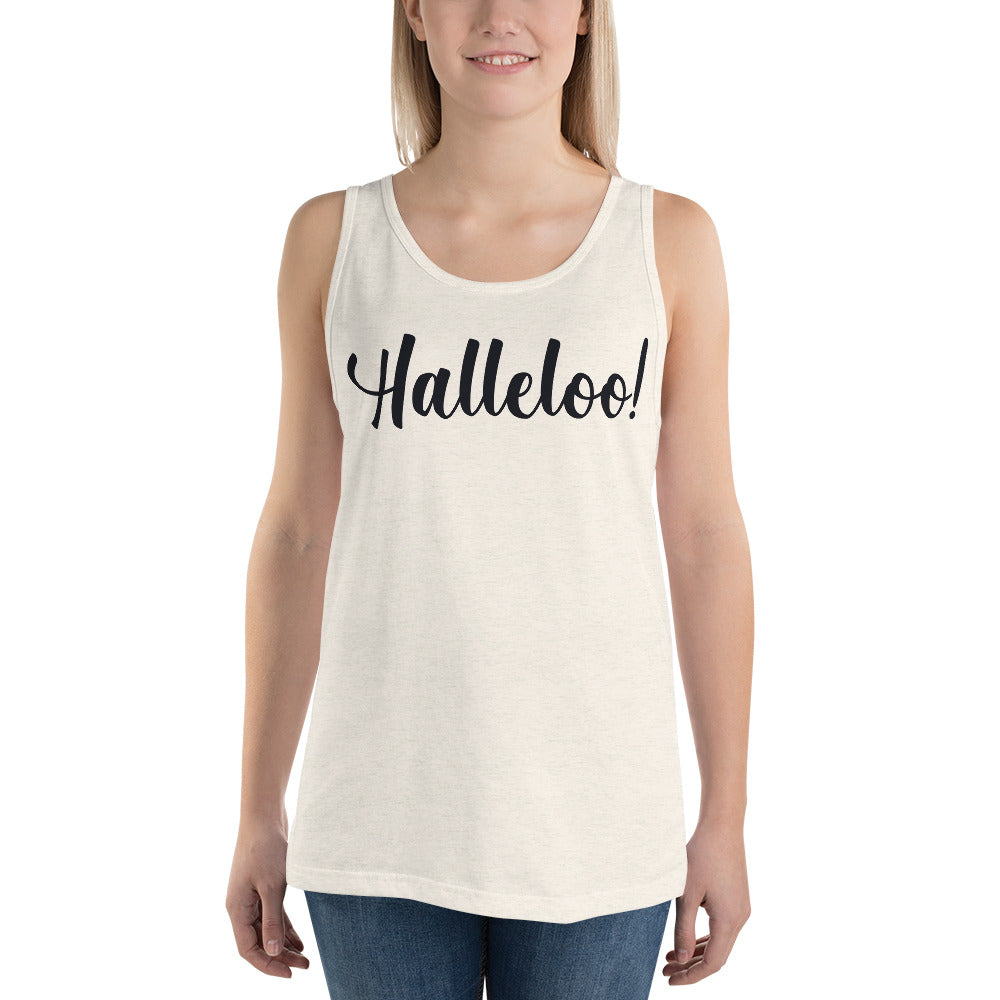 Halleloo! Unisex Tank Top