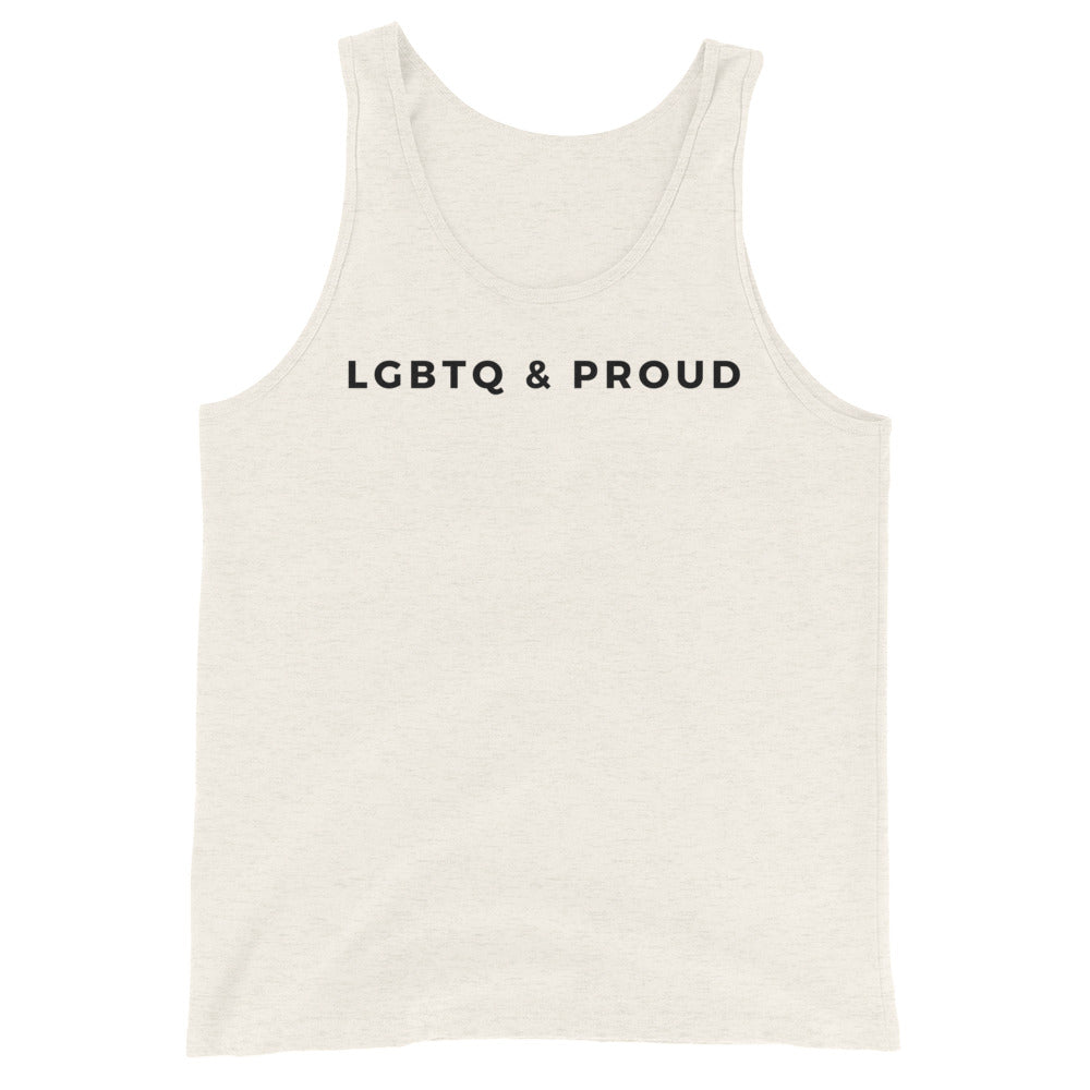LGBTQ & Proud Unisex Tank Top