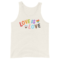 Love Is Love  LGBTQ Unisex Tank Top