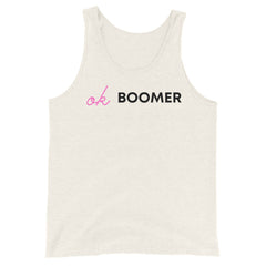 Ok Boomer Unisex Tank Top