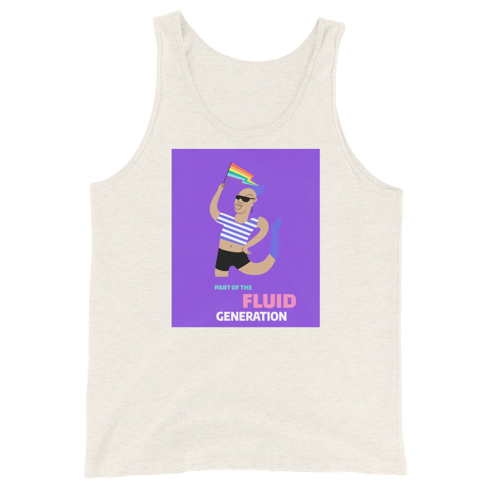 Part Of The Fluid Generation Unisex Tank Top