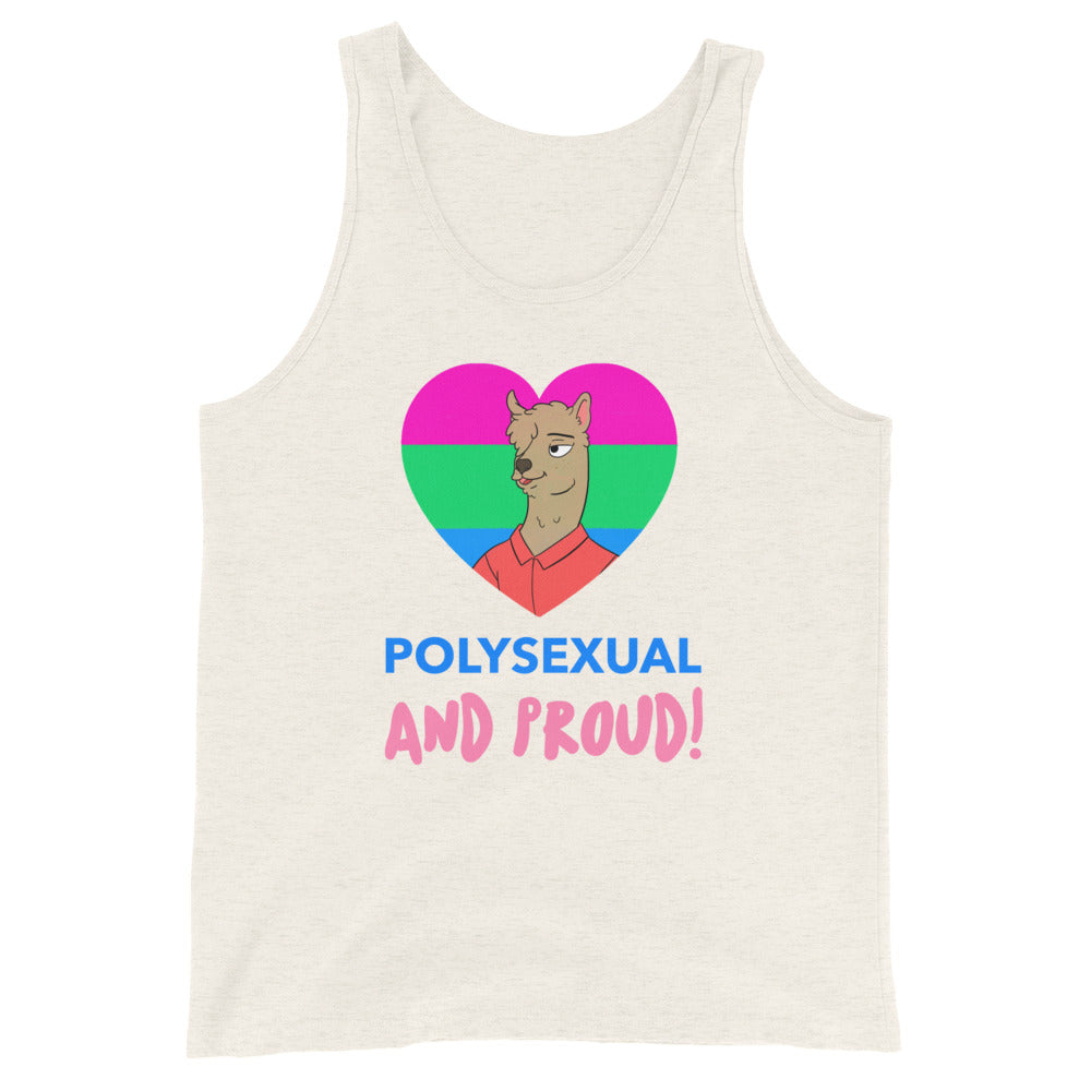 Polysexual And Proud Unisex Tank Top