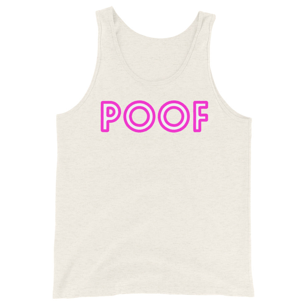 Poof Unisex Tank Top
