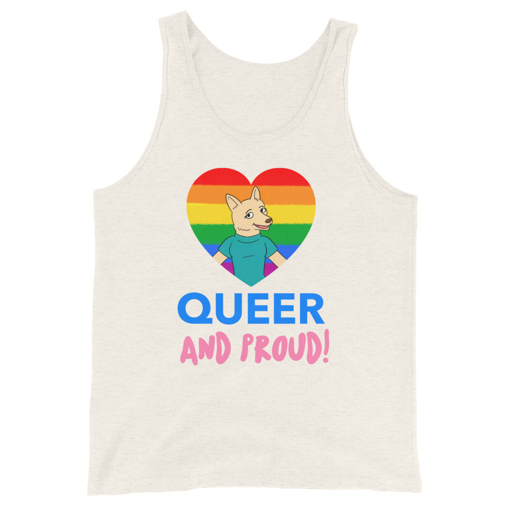 Queer And Proud Unisex Tank Top