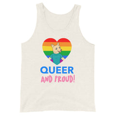 Queer And Proud Unisex Tank Top