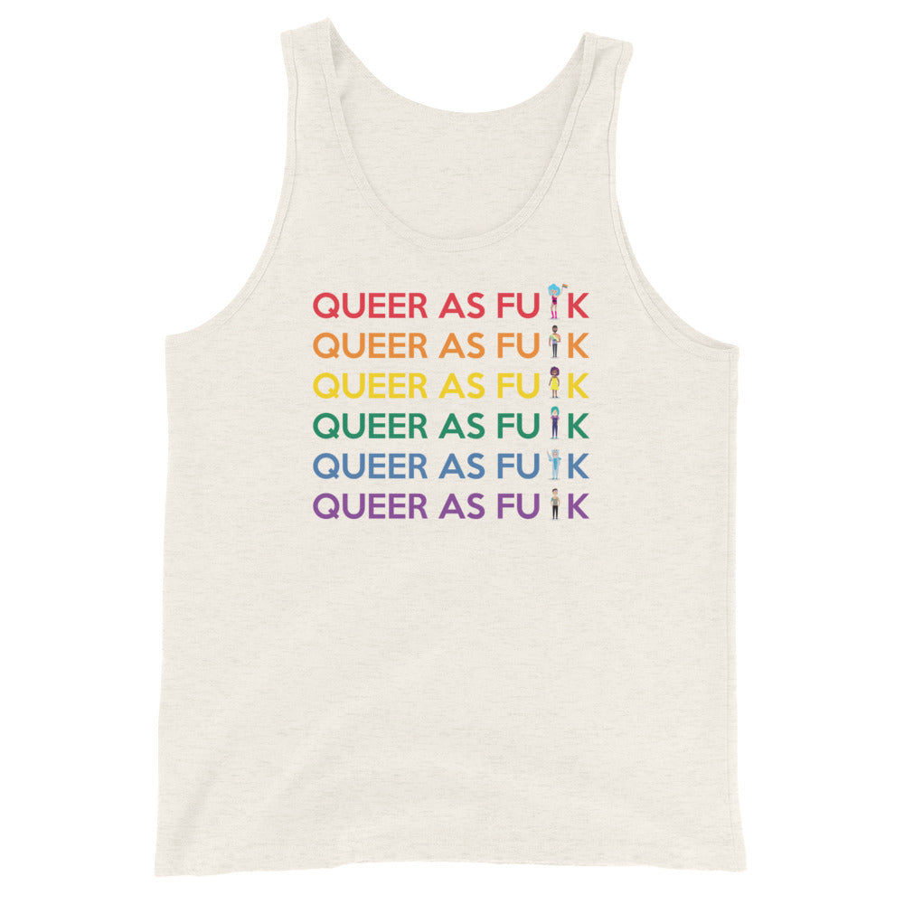Queer As Fu#k Unisex Tank Top