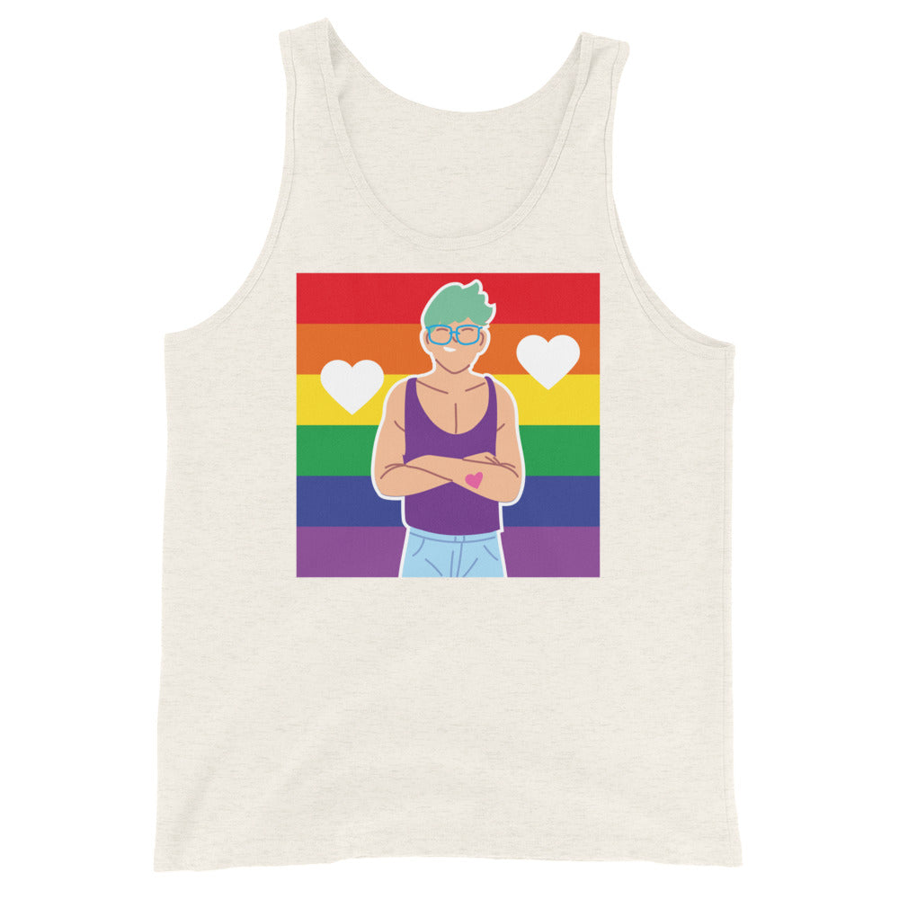 Queer Love Unisex Tank Top