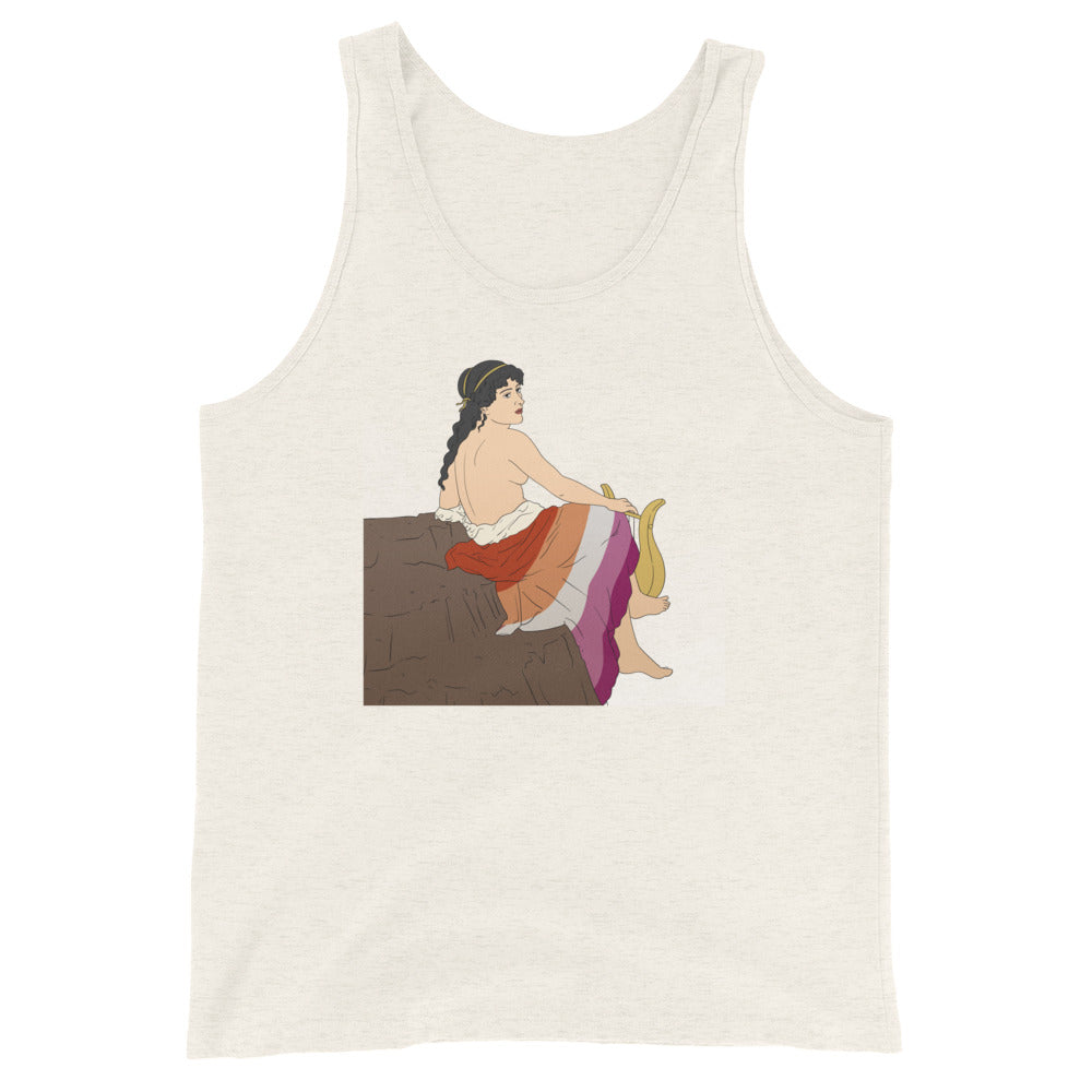 Sappho Of Lesbos Unisex Tank Top