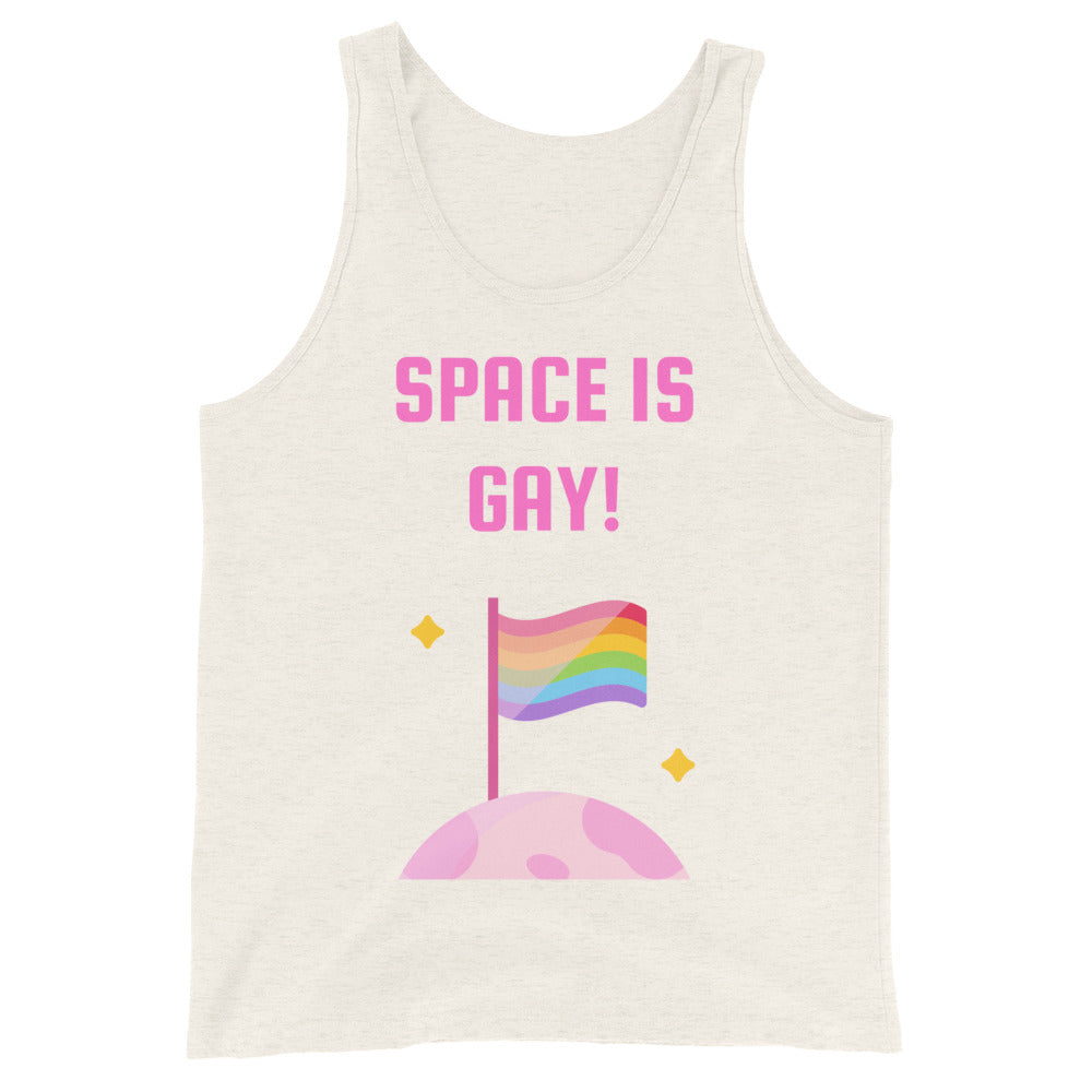 Space Is Gay Unisex Tank Top