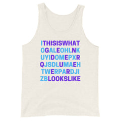 This Is What Genderqueer Looks Like Unisex Tank Top
