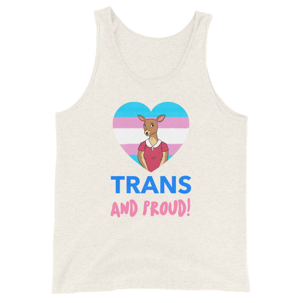 Trans And Proud Unisex Tank Top