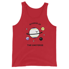Diverse As The Universe Unisex Tank Top