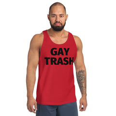 Gay Trash Unisex Tank Top