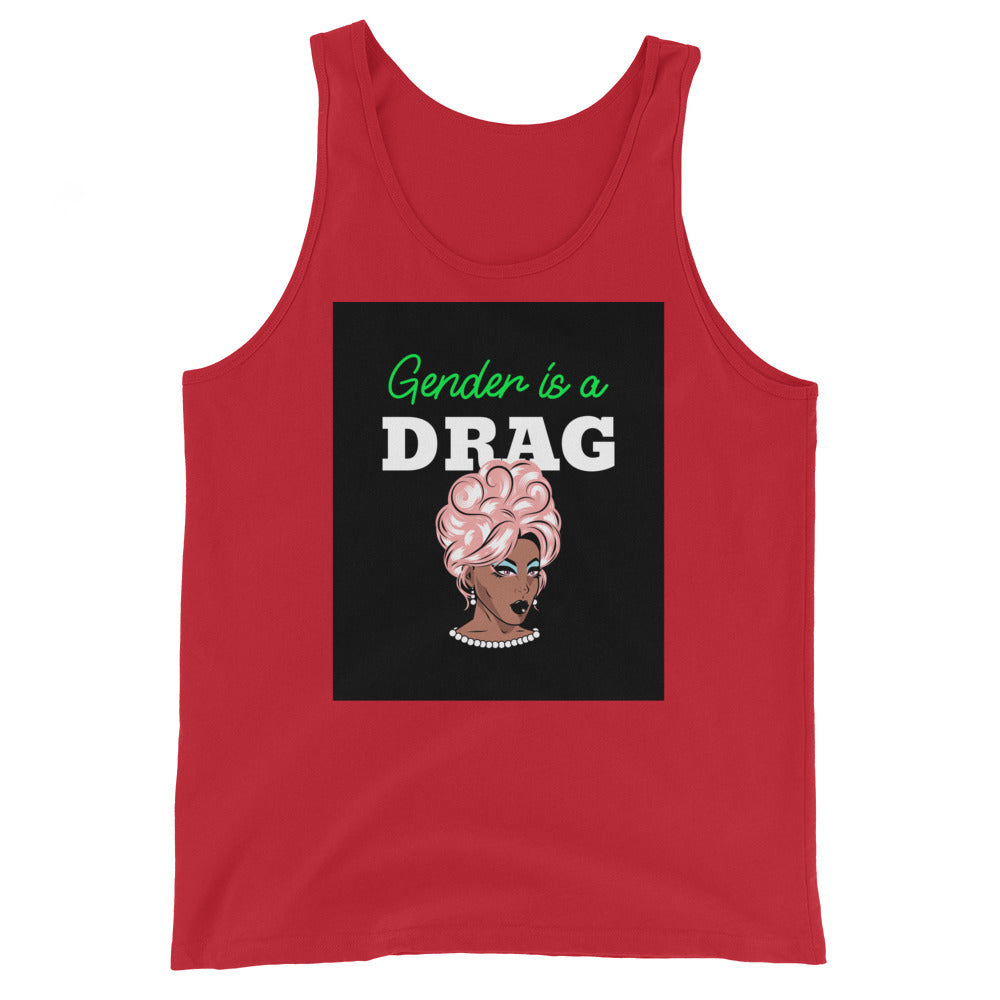 Gender Is A Drag Unisex Tank Top