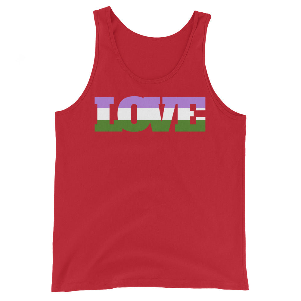 Genderqueer Love Unisex Tank Top