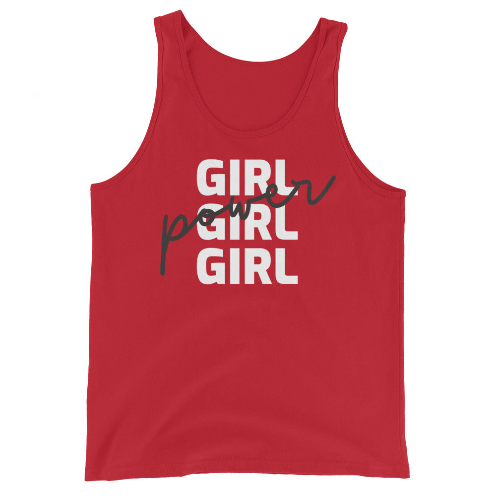 Girl Girl Girl Power Unisex Tank Top