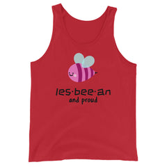 Les-bee-an And Proud Unisex Tank Top