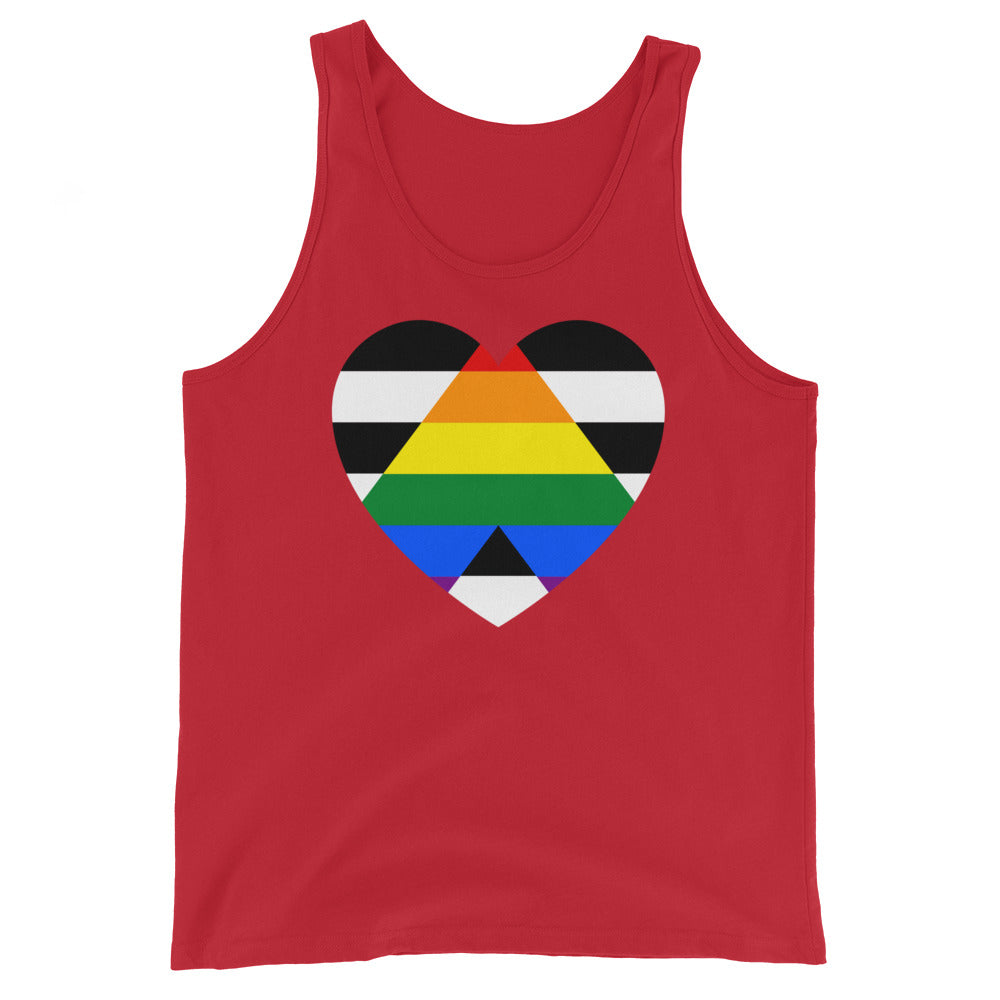 LGBTQ Ally Unisex Tank Top