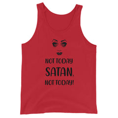 Not Today Satan Unisex Tank Top