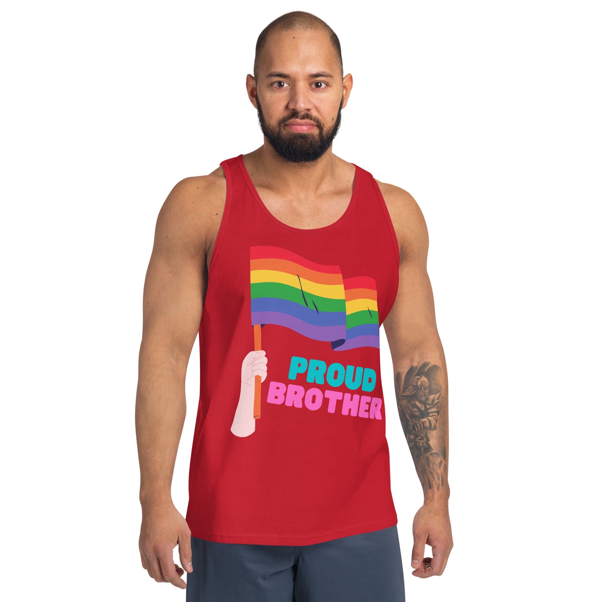 Proud BroTher Unisex Tank Top