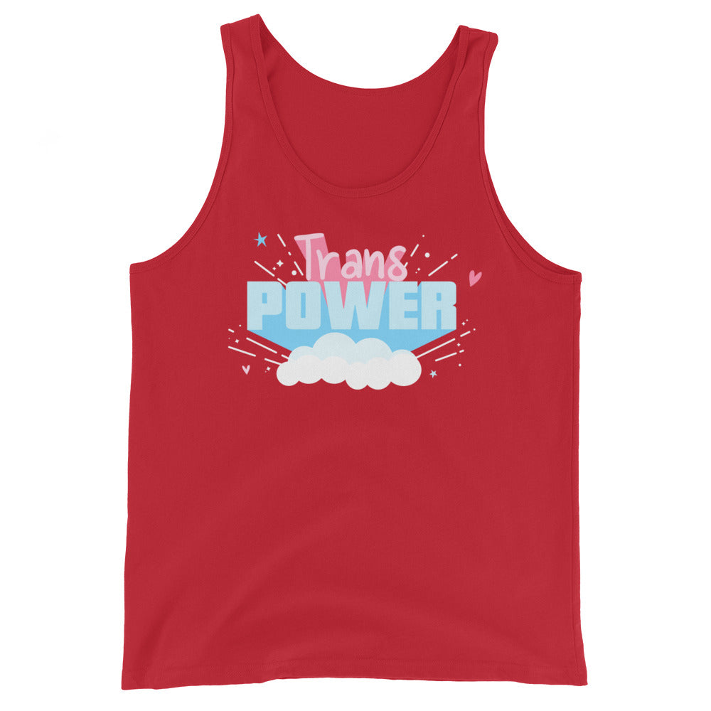 Stand Proud Trans Power Unisex Tank Top