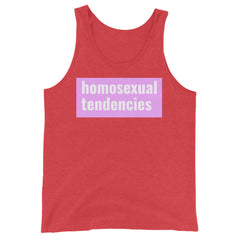 Homosexual Tendencies Unisex Tank Top