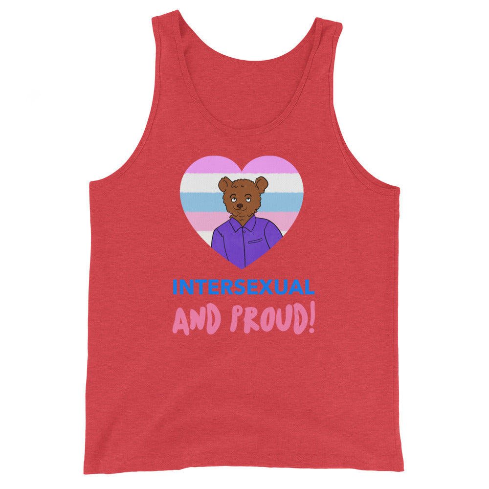 Intersexual And Proud Unisex Tank Top