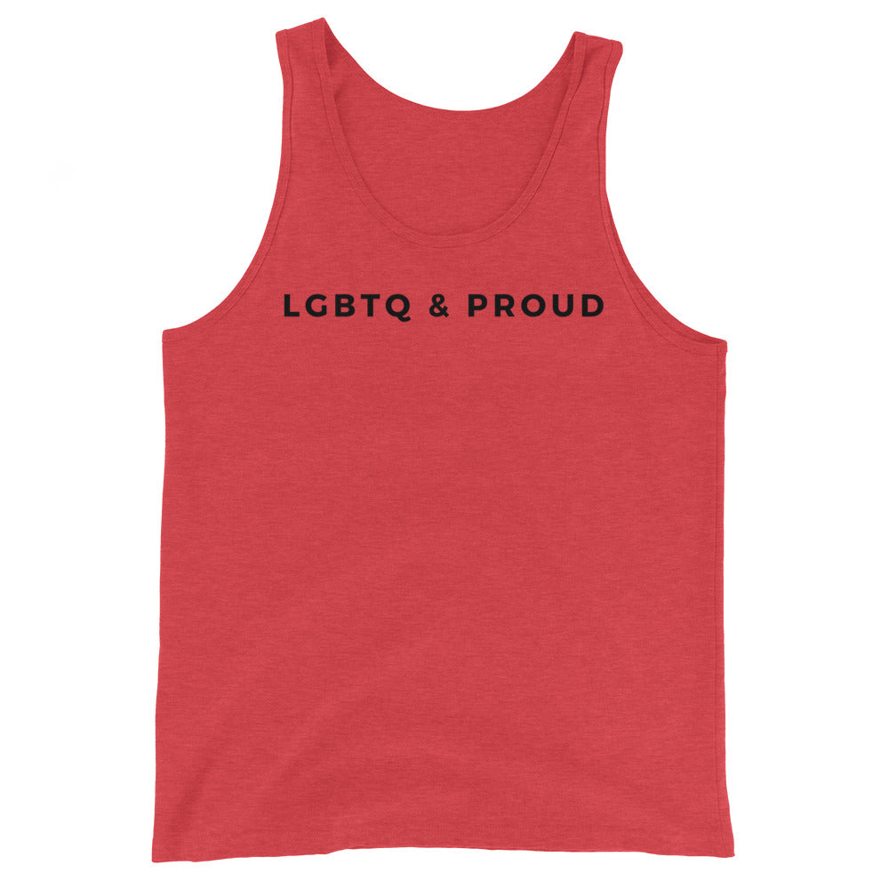LGBTQ & Proud Unisex Tank Top
