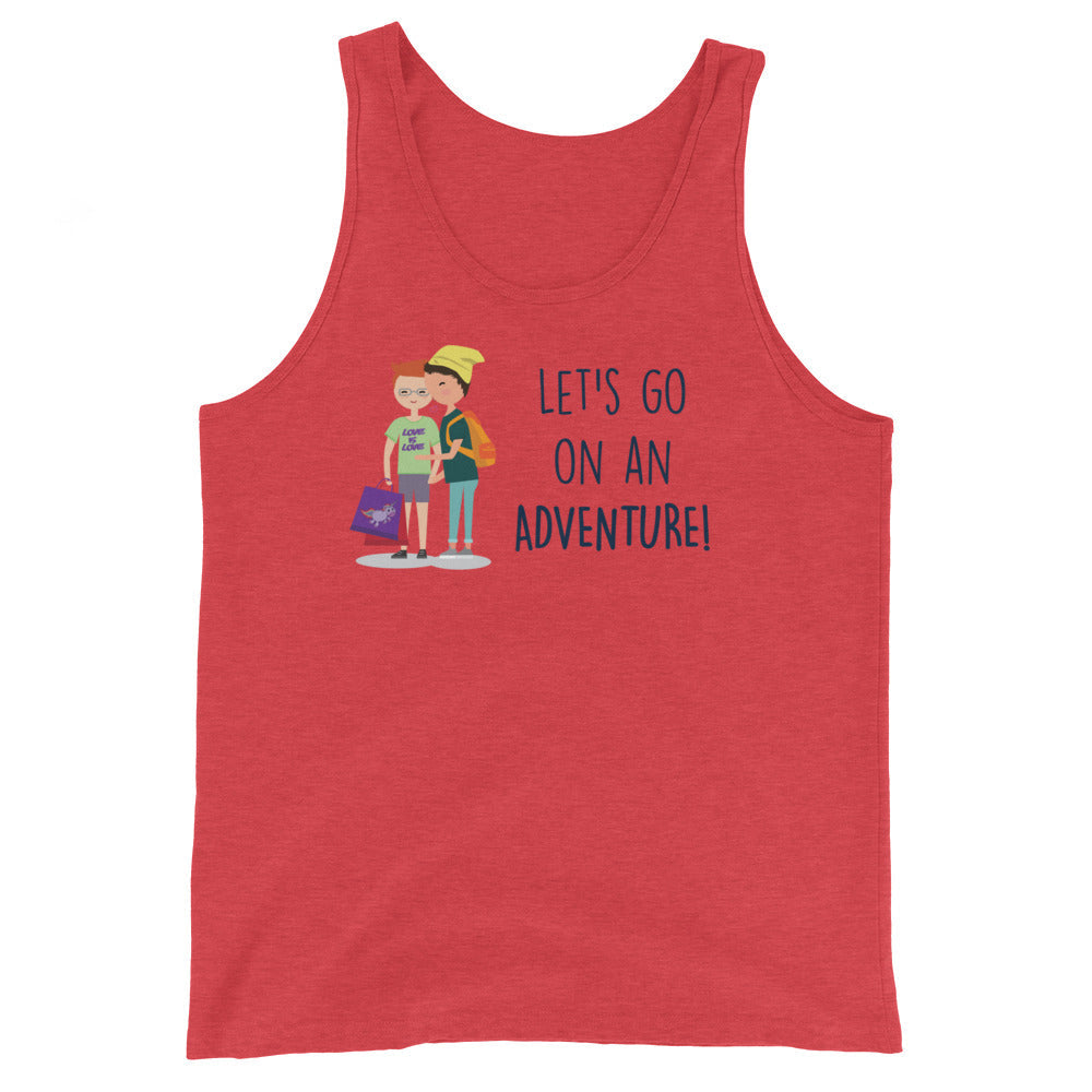 Let's Go On an Adventure Unisex Tank Top