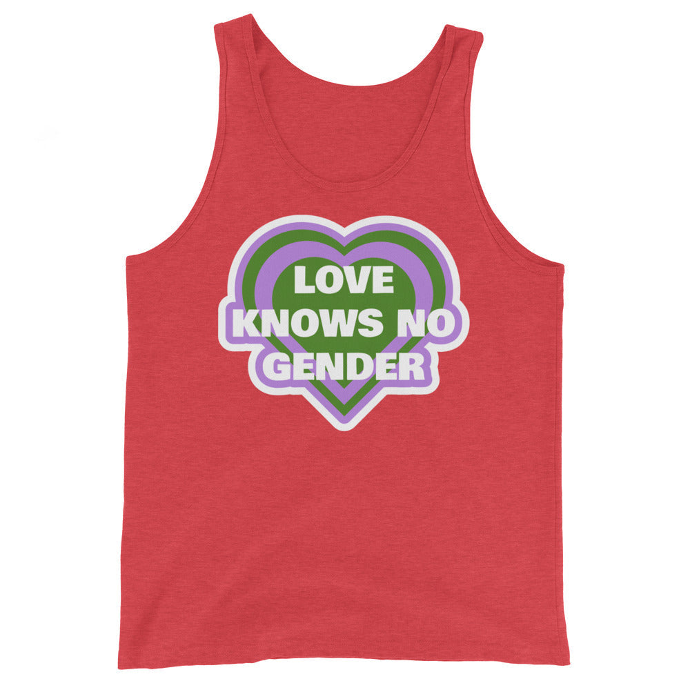 Love Knows No Gender Unisex Tank Top
