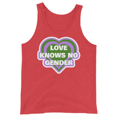 Love Knows No Gender Unisex Tank Top