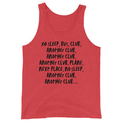 No Sleep, Bus, Club, AnoTher Club Unisex Tank Top