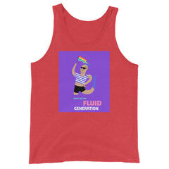 Part Of The Fluid Generation Unisex Tank Top