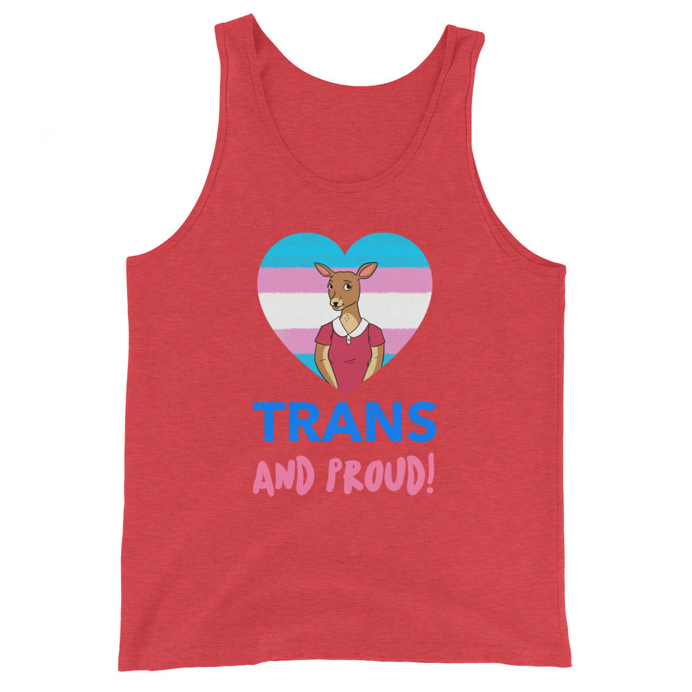 Trans And Proud Unisex Tank Top