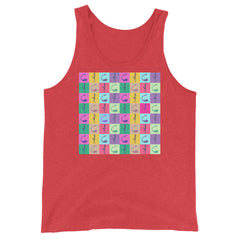 Vibrator Pop Art Unisex Tank Top