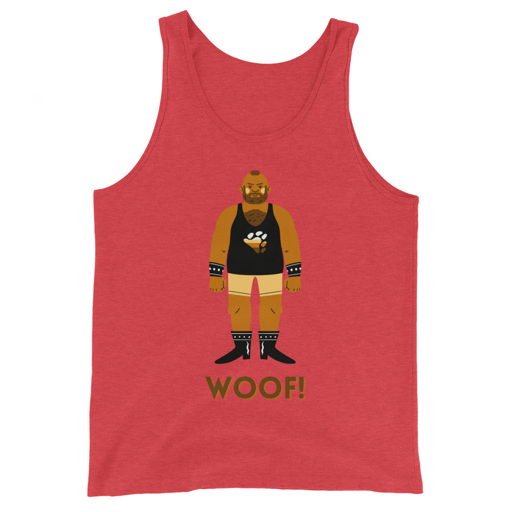 Woof! Gay Bear Unisex Tank Top