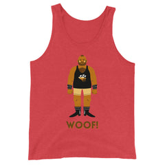 Woof! Gay Bear Unisex Tank Top