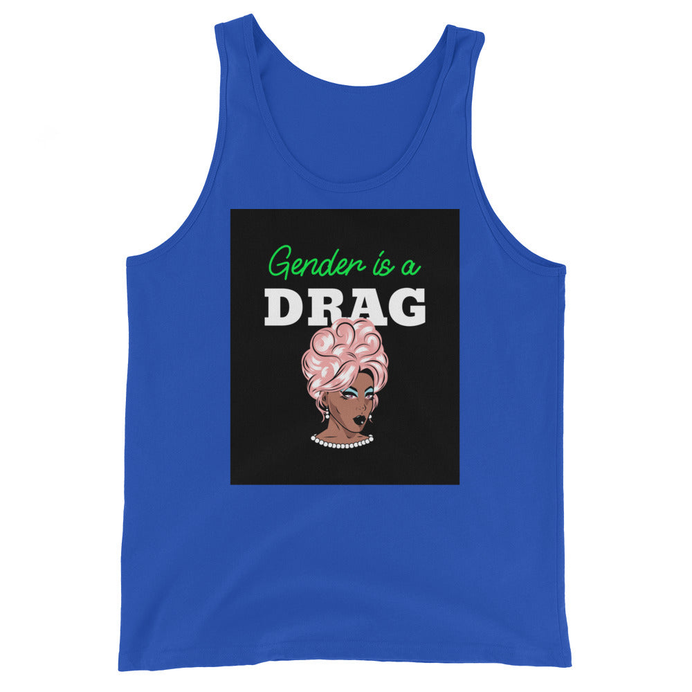 Gender Is A Drag Unisex Tank Top