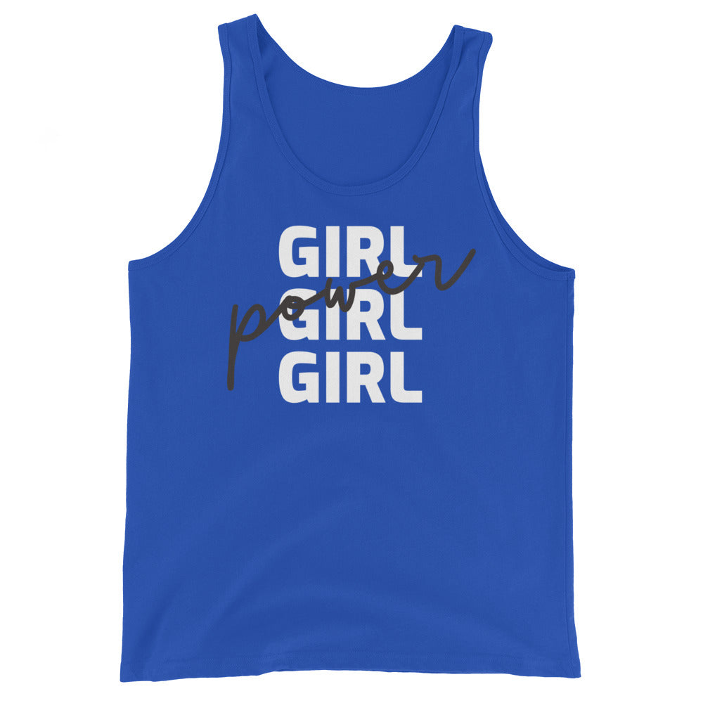 Girl Girl Girl Power Unisex Tank Top