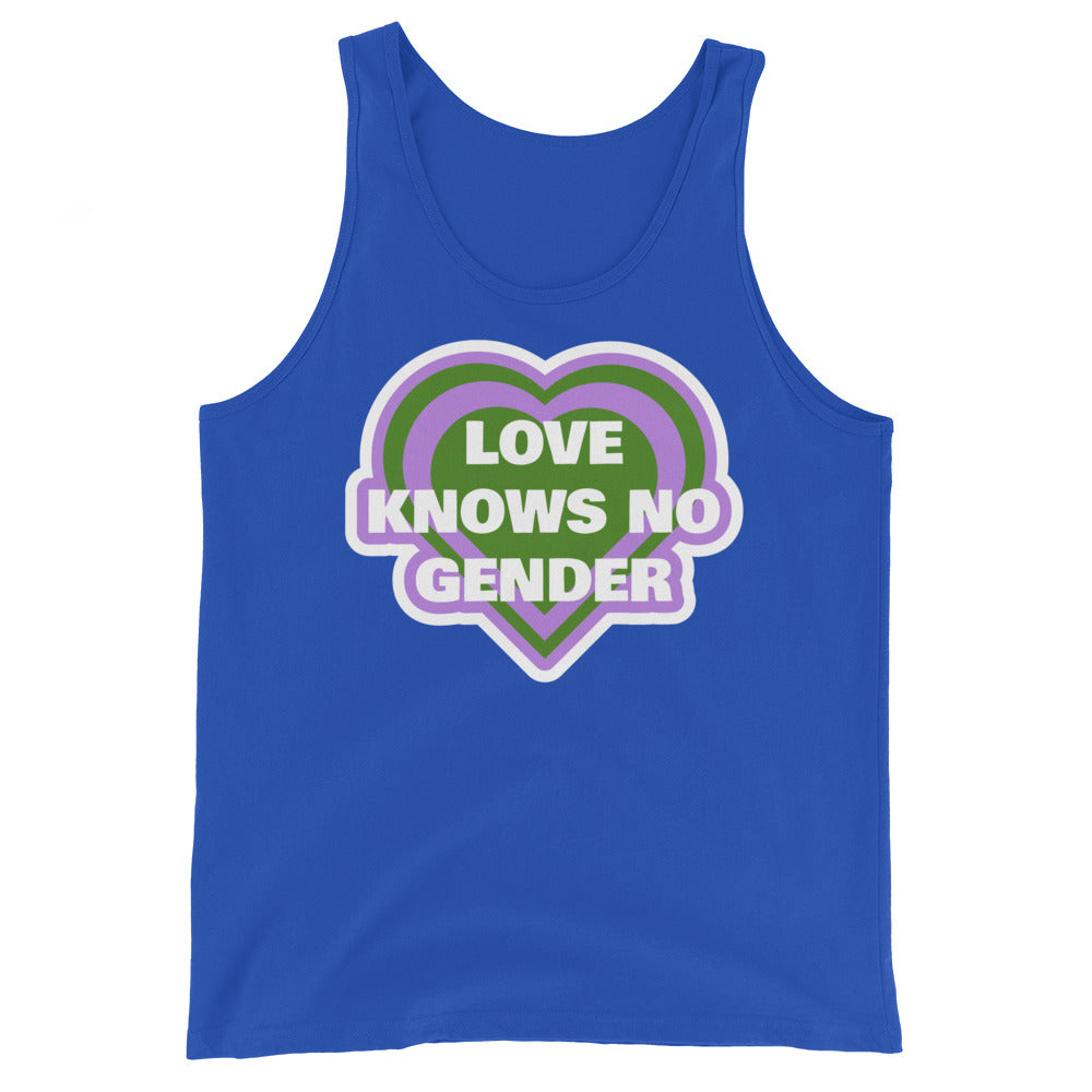 Love Knows No Gender Unisex Tank Top