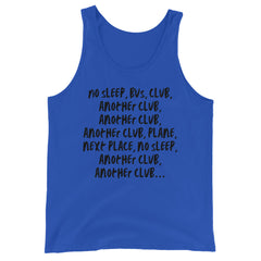 No Sleep, Bus, Club, AnoTher Club Unisex Tank Top